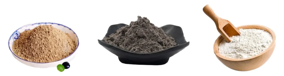Typische Produkte und Gebinde für Halbautomatische Pulverabfüllmaschine