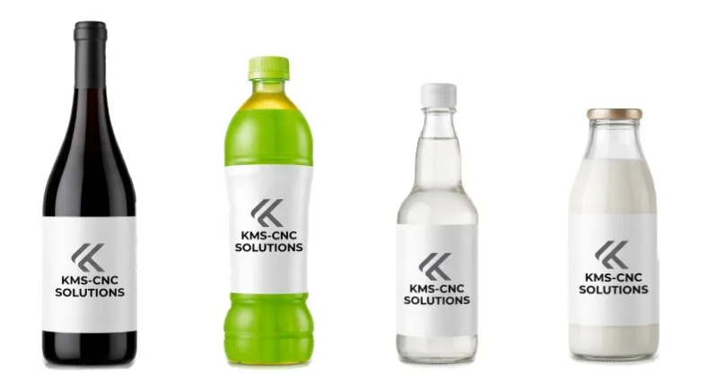 Typische Produkte und Gebinde für Vakuum-Flüssigkeitsabfüllmaschine