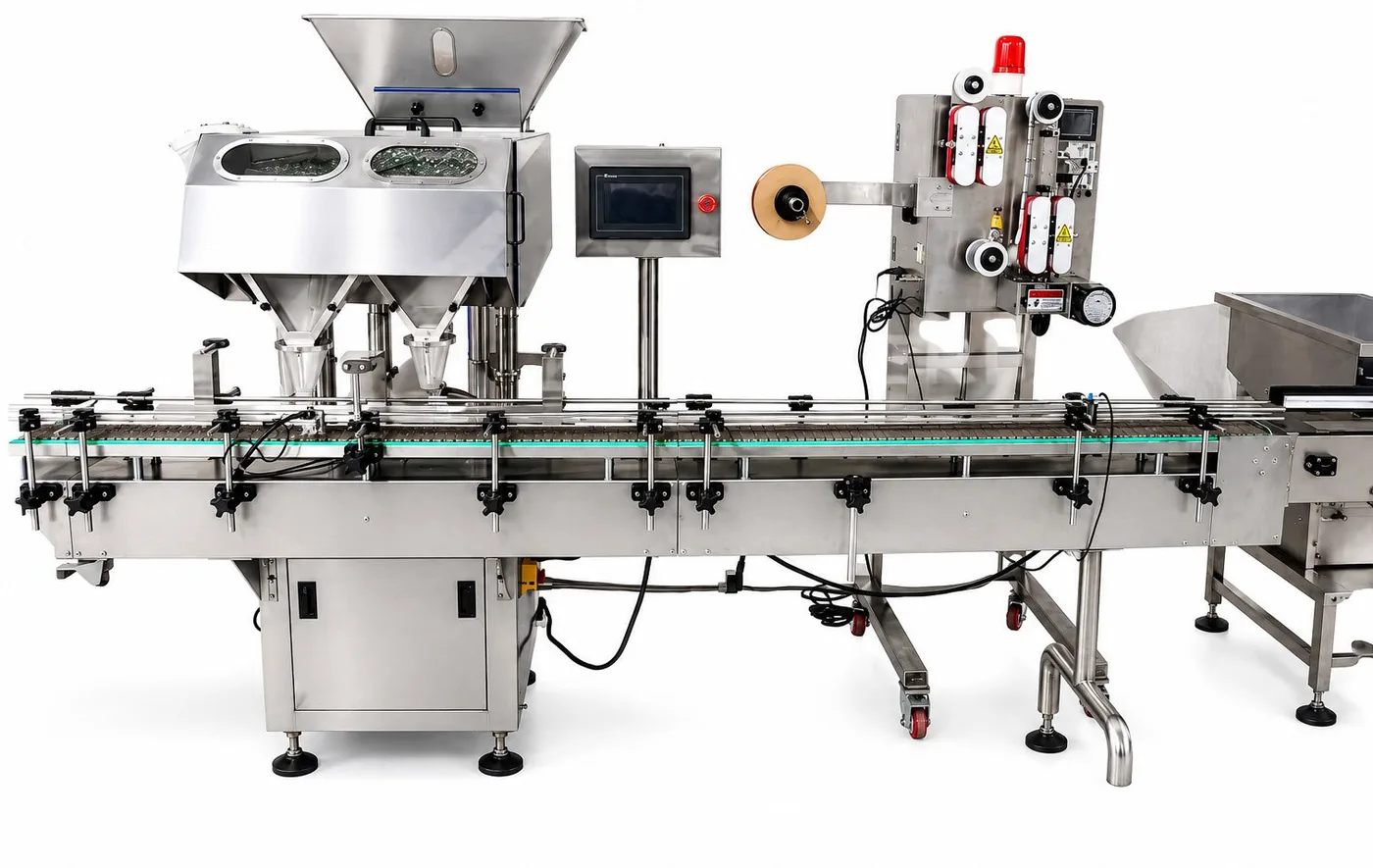 HT-CCD16D – Elektronische Tabletten- und Kapselzählmaschine, 16 Kanäle (Bild 2 von 3)